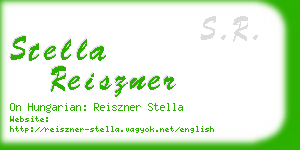 stella reiszner business card